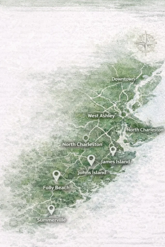 Areas We Serve Around Charleston, SC